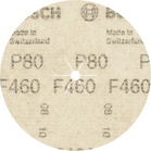 BOSCH Set foi abrazive F460, 5 buc.