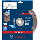 BOSCH Disc de tăiere diamantat EXPERT MultiMaterial 230 x 22,23 x 2,4 x 15 mm