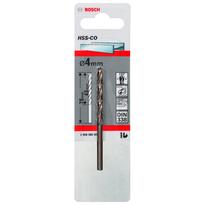 BOSCH Burghiu HSS-Co