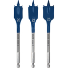 BOSCH Set de burghie plate EXPERT Self Cut Speed, 20/22/25 mm, 3 buc.