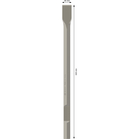 BOSCH Daltă lată cu sistem de prindere hexagonal de 28 mm