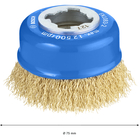 BOSCH Perie sârmă oală ondulată cu X-LOCK, Clean for Metal