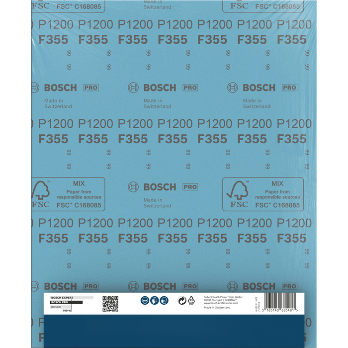 BOSCH Set 50 foi abrazive C355