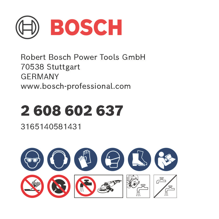 BOSCH Disc diamantat Best for Ceramic