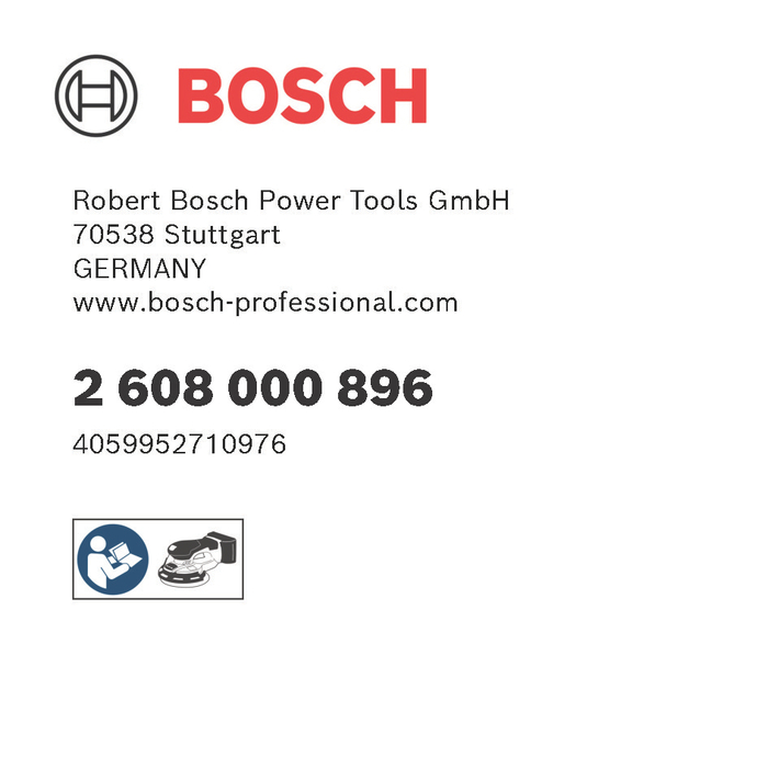 BOSCH PRO porgyűjtő doboz GEX 18V-150-3 excentercsiszolókhoz