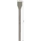 BOSCH Daltă lată SDS-max