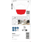 BOSCH Pânză de tăiere pentru materiale multiple ATZ 52 SFC, Starlock, 52 x 40 mm