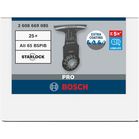 BOSCH Pânză pentru scule multifuncționale PRO AII 65 BSPIB, 65 x 40 mm