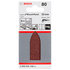 BOSCH Foi abrazive C430, ambalaj de 5 buc.