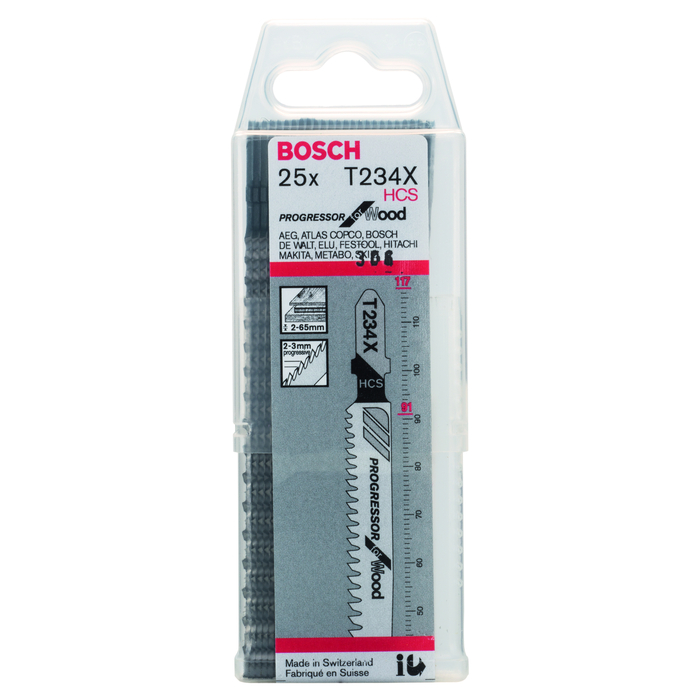 BOSCH Pânză pentru ferăstrău vertical T 234 X