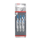 BOSCH Set 3 pânze pentru ferăstrău vertical Basic for Inox