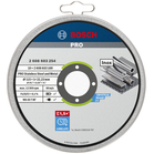 BOSCH Set 10 discuri de tăieri drepte, Standard for Inox, în cutie metalică