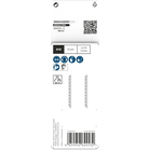 BOSCH Set de 2 pânze de fierăstrău vertical PRO Plastics PMMA clean T102BF 92 mm