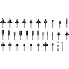 BOSCH Set 30 de freze mixte de profilat canturi