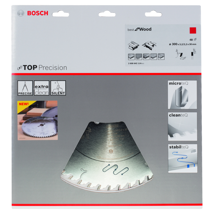 BOSCH Pânză de ferăstrău circular Top Precision Best for Wood
