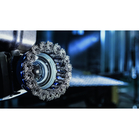 BOSCH Perie sârmă oală împletită cu X-LOCK, Heavy for Inox