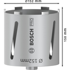 BOSCH Carotă diamantată pentru găurire uscată G 1/2