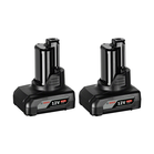 BOSCH 2x GBA 12V, 6.0Ah