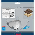 BOSCH Pânză de ferăstrău circular Optiline Wood