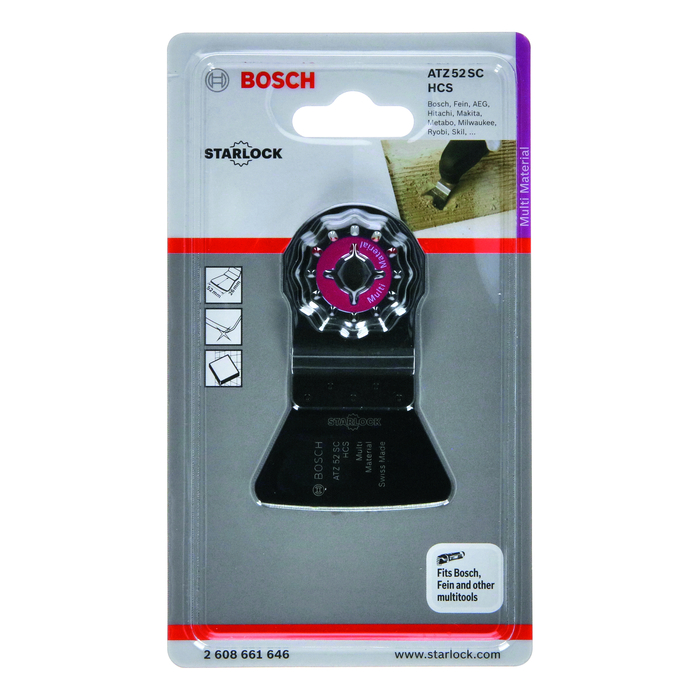 BOSCH Răzuitor HCS ATZ 52 SC, rigid
