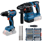 BOSCH Kit 2 scule 18V