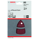 BOSCH Set foi abrazive C430, 10 buc.