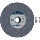 BOSCH Disc de şlefuire pentru polizor de banc