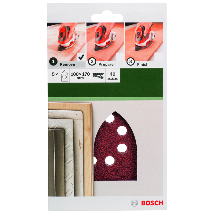 BOSCH Foi abrazive 100x160 mm, R40,8 gauri(5)