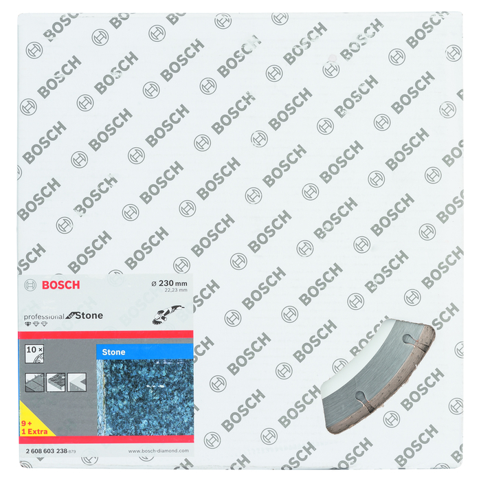 BOSCH Set 10 Discuri diamantate Standard for Stone