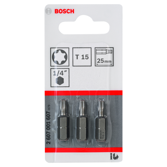 BOSCH Set 3 biți, Extra Hard
