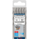 BOSCH Burghiu pentru metal, tip HSS-G, DIN 338
