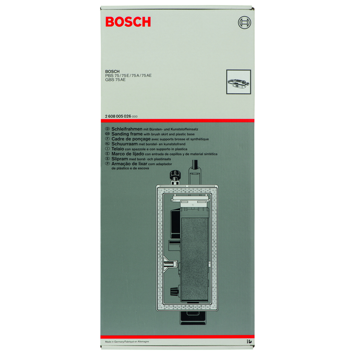 BOSCH Cadru de şlefuire