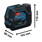 BOSCH GCL 12V-50-22 CG