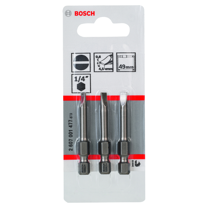 BOSCH Set 3 biți, Extra Hard