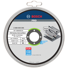 BOSCH Set 10 discuri de tăieri drepte, Standard for Inox, în cutie metalică