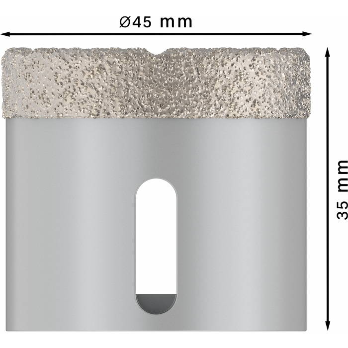 BOSCH Carotă diamantată Dry Speed, Best for Ceramic cu X-LOCK