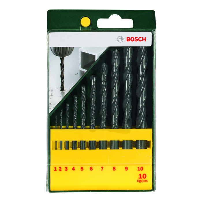 BOSCH Set burghie HSS-R pentru metal