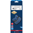 BOSCH Set de burghie plate EXPERT Self Cut Speed, 12/16/18/20/22/25/28/32 mm, 8 buc.