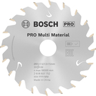 BOSCH Pânză de ferăstrău circular Standard for Multi Material pentru circulare cu acu