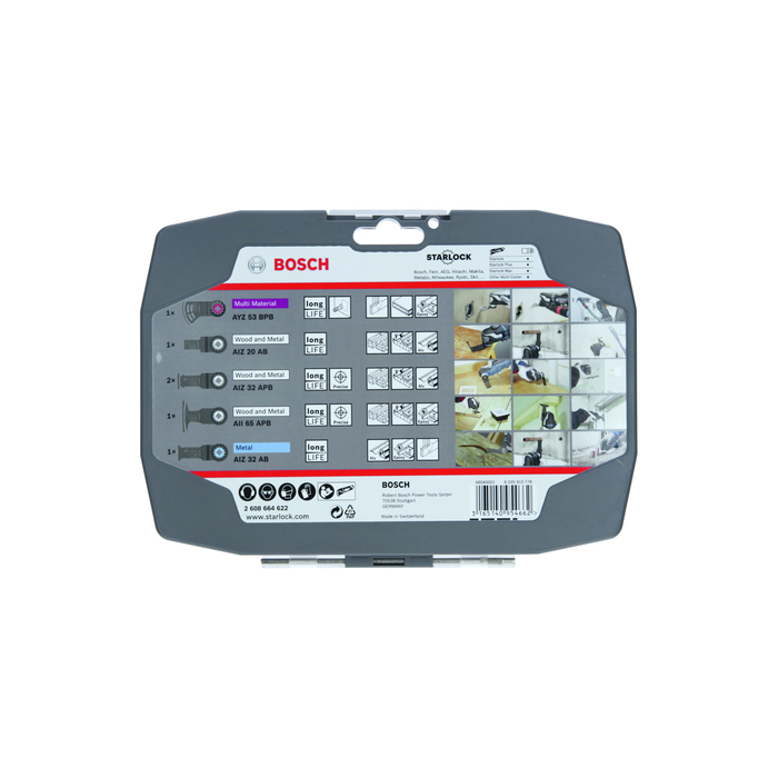 BOSCH Set 6 accesorii universale STARLOCK
