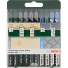BOSCH Set de 10 pânze pentru ferăstrău vertical sistem de prindere în TT 101 B (2x); T 144 D (2x); T 119 BO (2x); T 118 A (2x); T 127 D (2x)