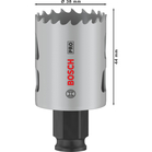 BOSCH Carotă PRO Multi Material PC Plus, 38 mm