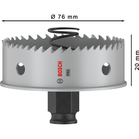 BOSCH Carotă PRO Sheet Metal PC Plus, 76 mm