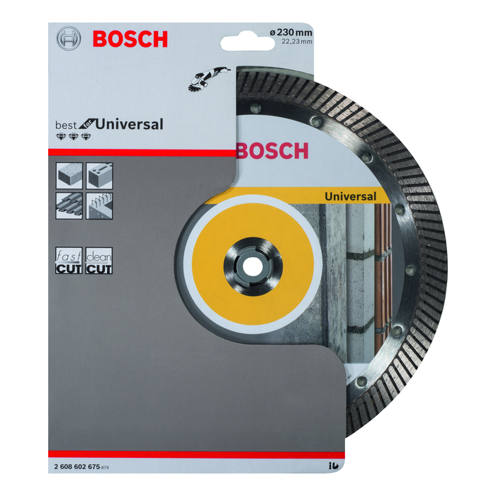 BOSCH Disc diamantat Best for Universal Turbo