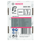 BOSCH Ştift cu cap înecat SK50 35G