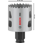 BOSCH Carotă PRO Multi Material PC Plus, 46 mm