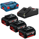 BOSCH Set acumulatori 18V