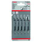 BOSCH Set 5 pânze Basic for Wood