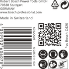BOSCH 50 FOAIE ABRAZIVA C470,115x107mm,P120 expert