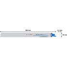 BOSCH Set de 5 pânze de fierăstrău sabie PRO Thick Metal precise S1237HBF 1,1 x 25 x 300 mm